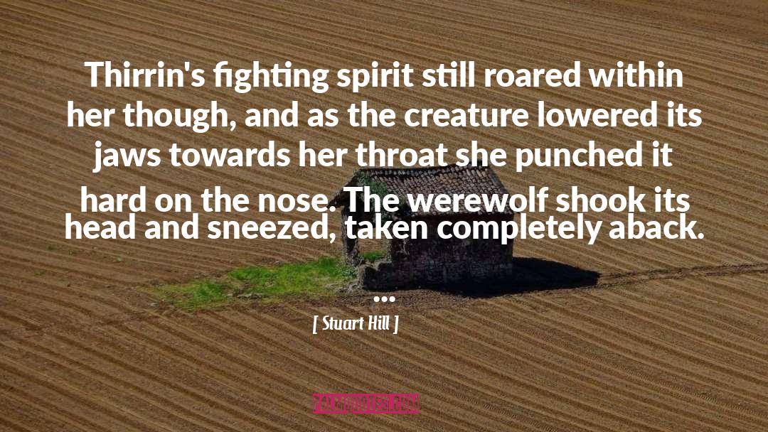 Fighting Spirit quotes by Stuart Hill