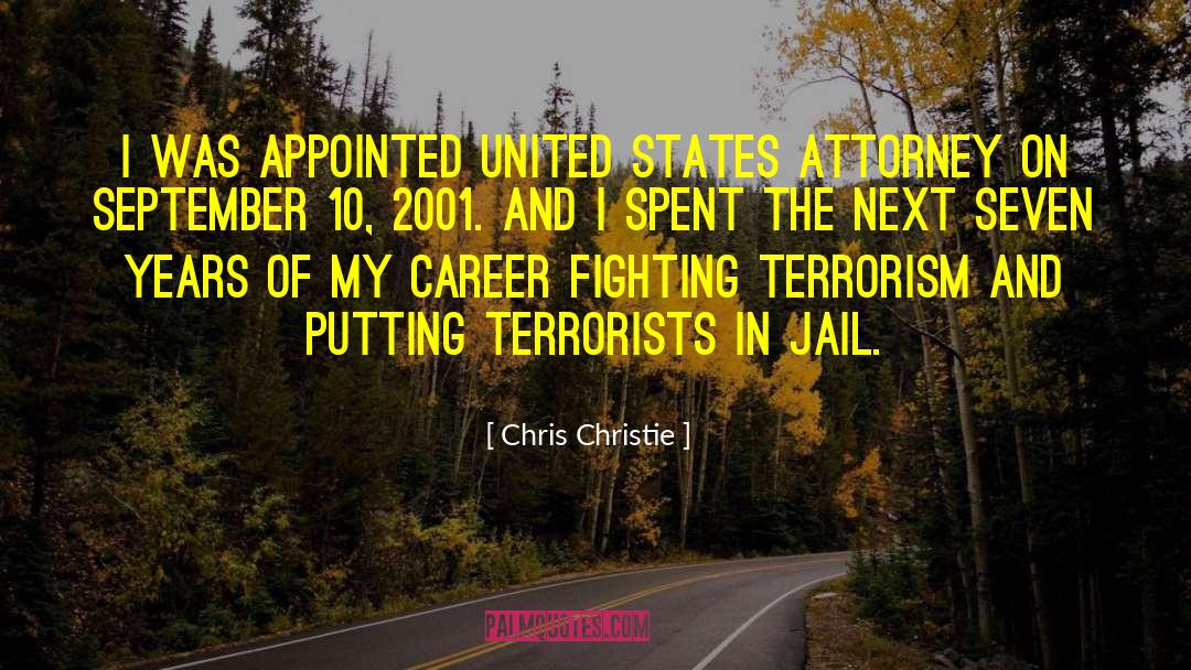 Fighting Terrorism quotes by Chris Christie