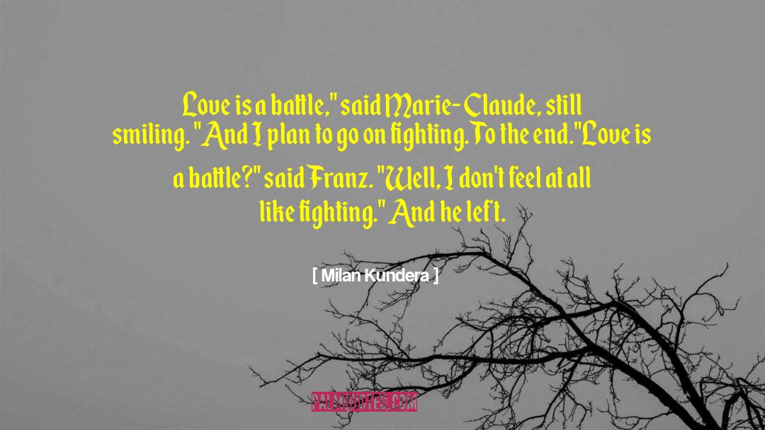 Fighting To Survive quotes by Milan Kundera