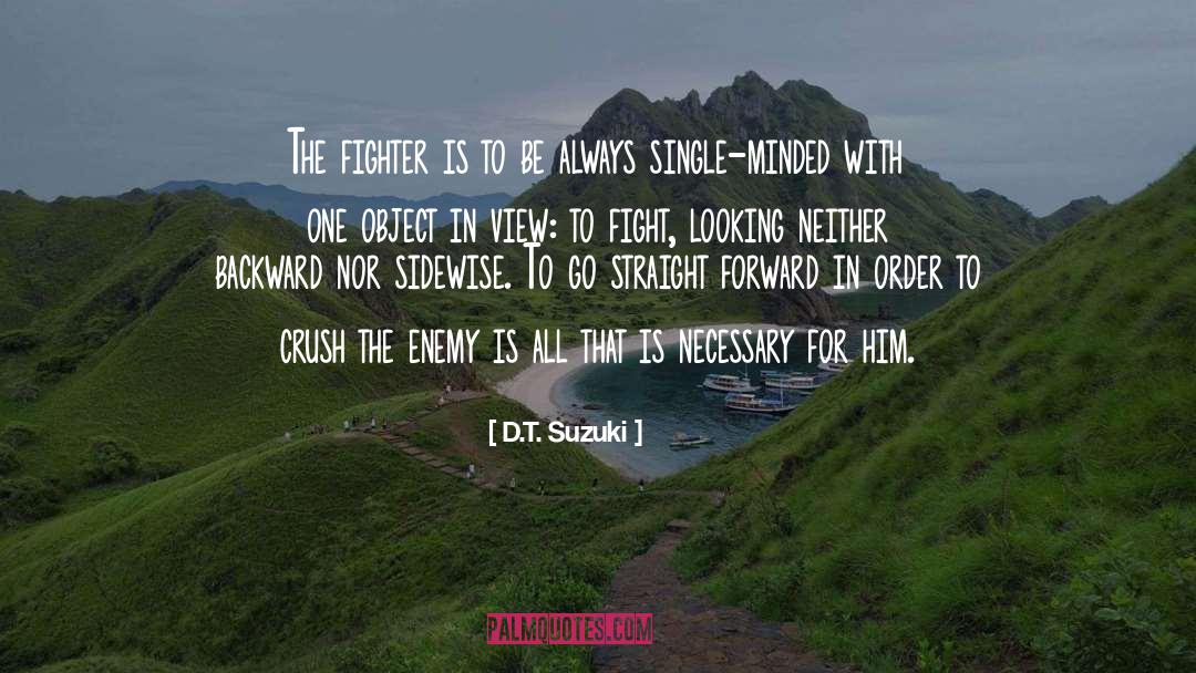 Fighting To Win quotes by D.T. Suzuki