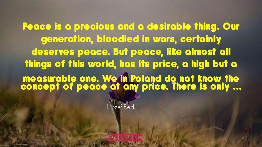 Fighting Wars quotes by Jozef Beck