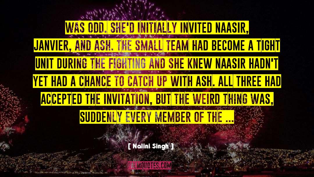 Fighting With Sister quotes by Nalini Singh