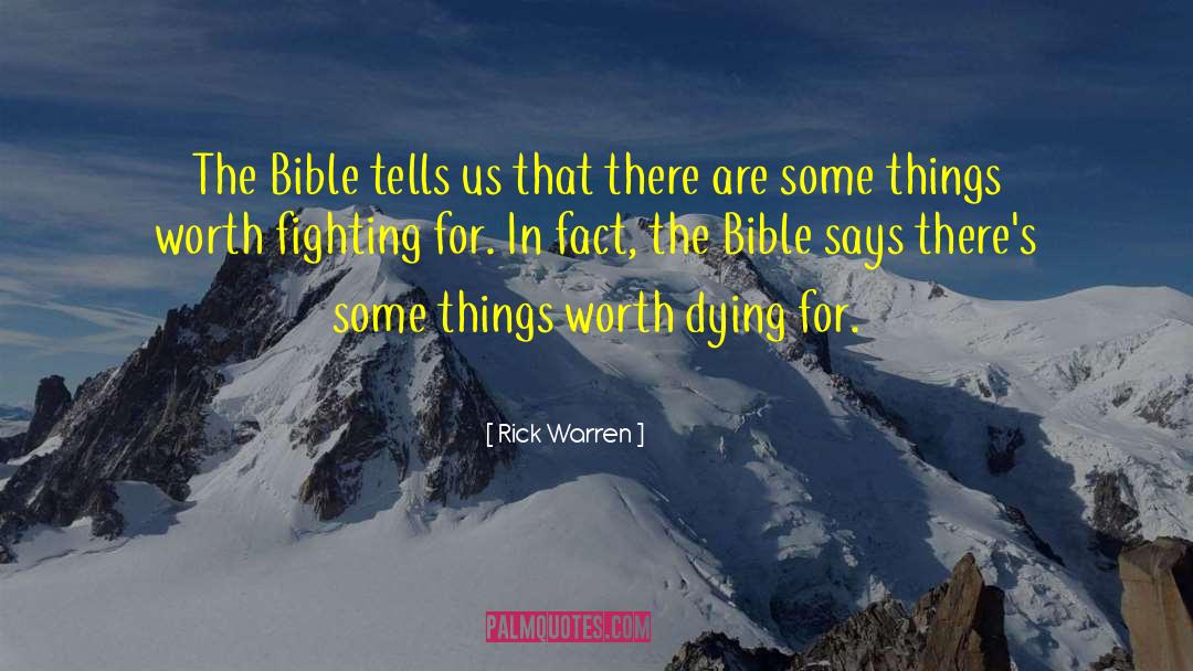 Fighting Yourself quotes by Rick Warren