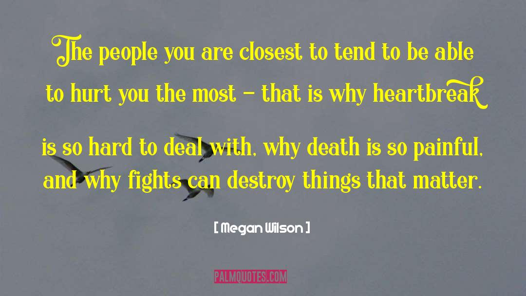 Fights quotes by Megan Wilson
