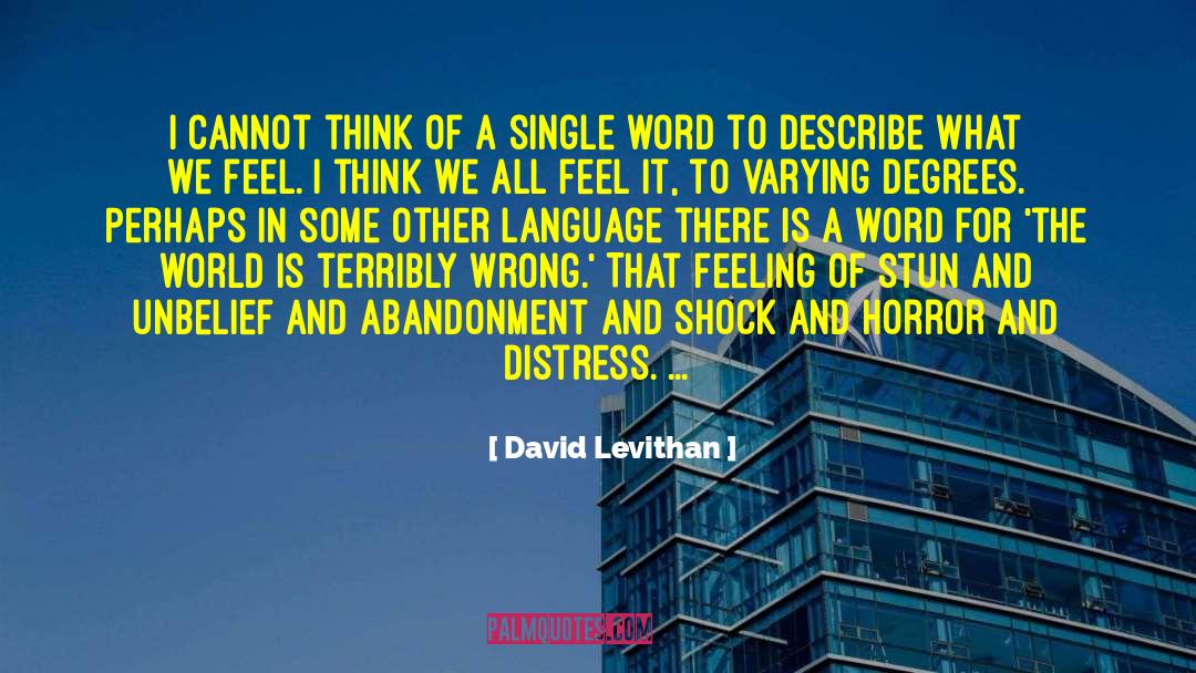 Figurative Language quotes by David Levithan