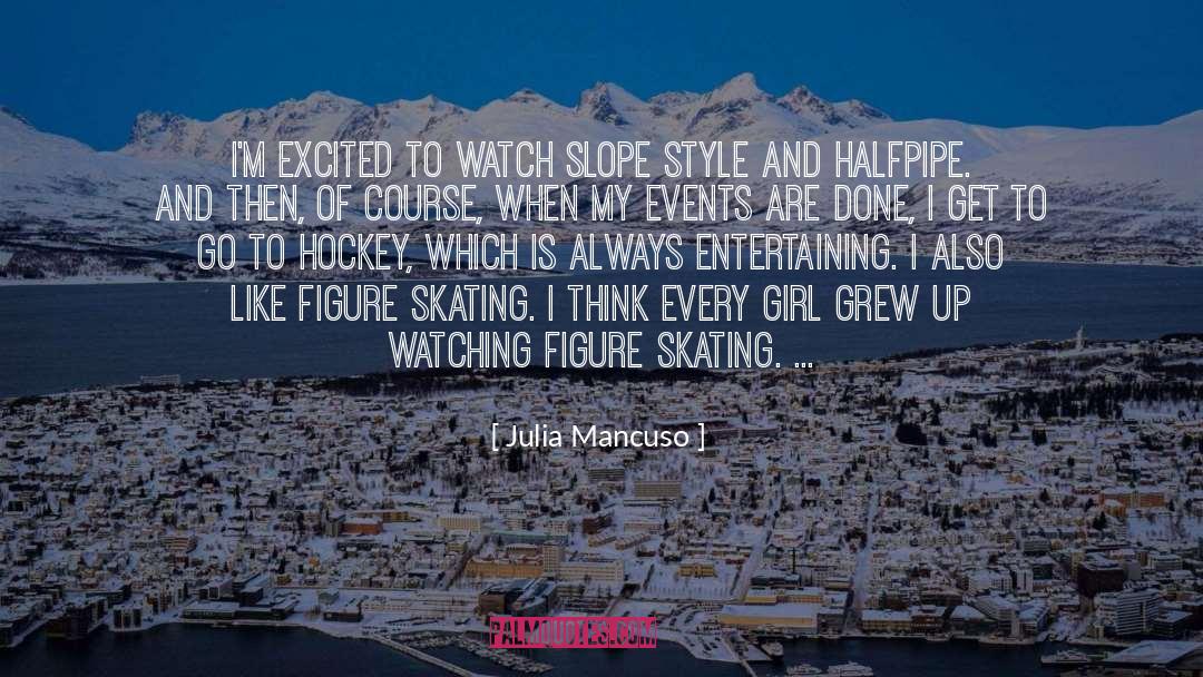 Figure Skating quotes by Julia Mancuso