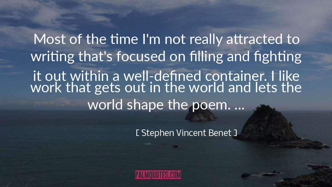 Figuring It Out quotes by Stephen Vincent Benet