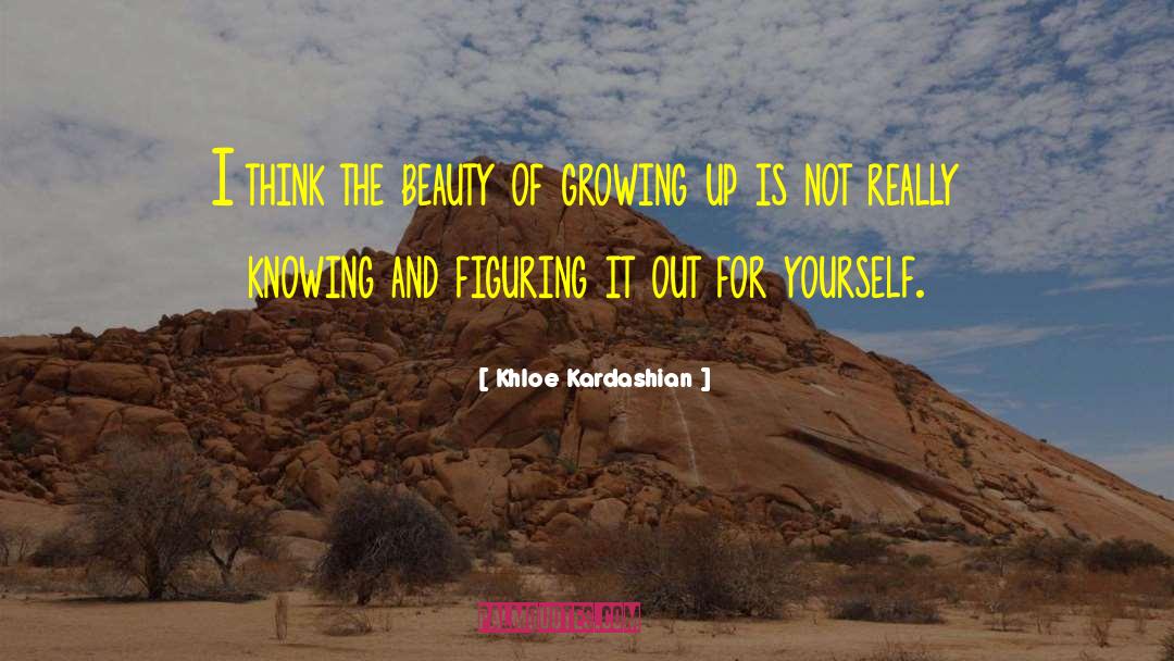 Figuring It Out quotes by Khloe Kardashian