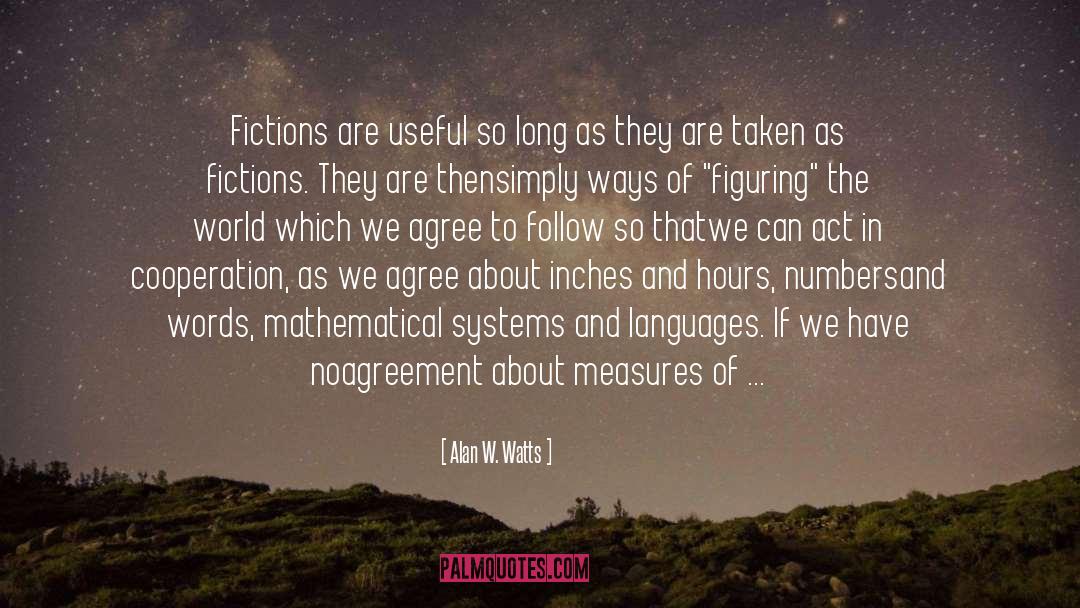 Figuring quotes by Alan W. Watts