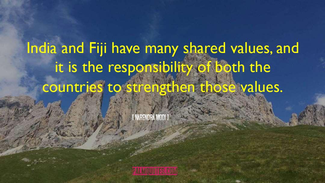 Fiji quotes by Narendra Modi