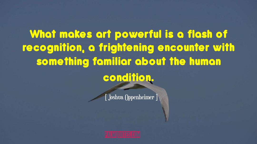 Fikioris Art quotes by Joshua Oppenheimer