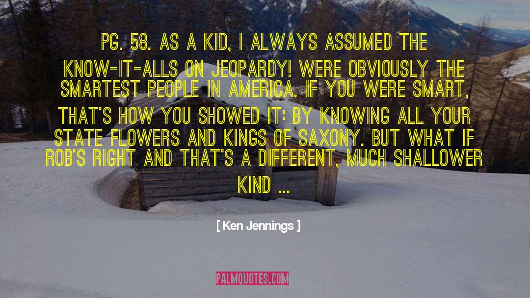File Cards quotes by Ken Jennings