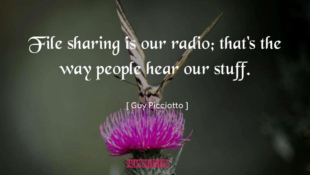 File Sharing quotes by Guy Picciotto