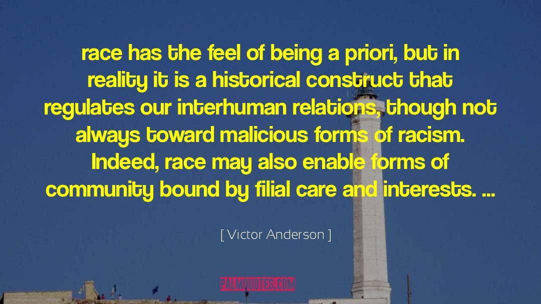 Filial Piety quotes by Victor Anderson