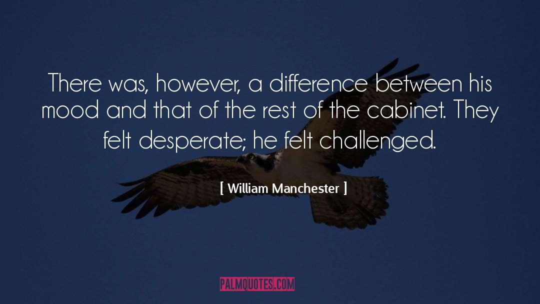 Filing Cabinet quotes by William Manchester