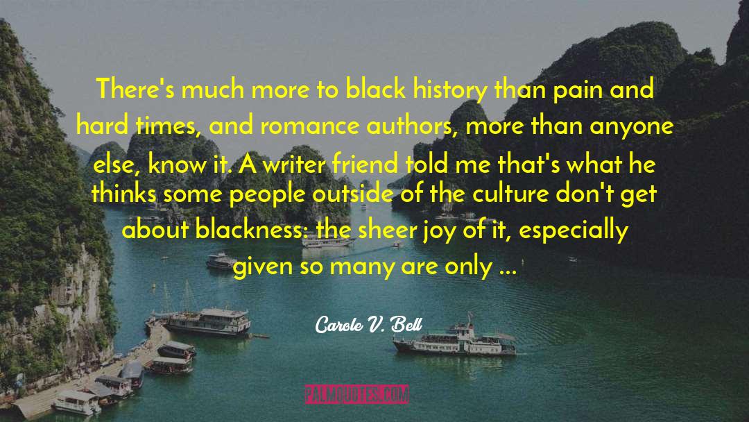 Filipino Authors quotes by Carole V. Bell