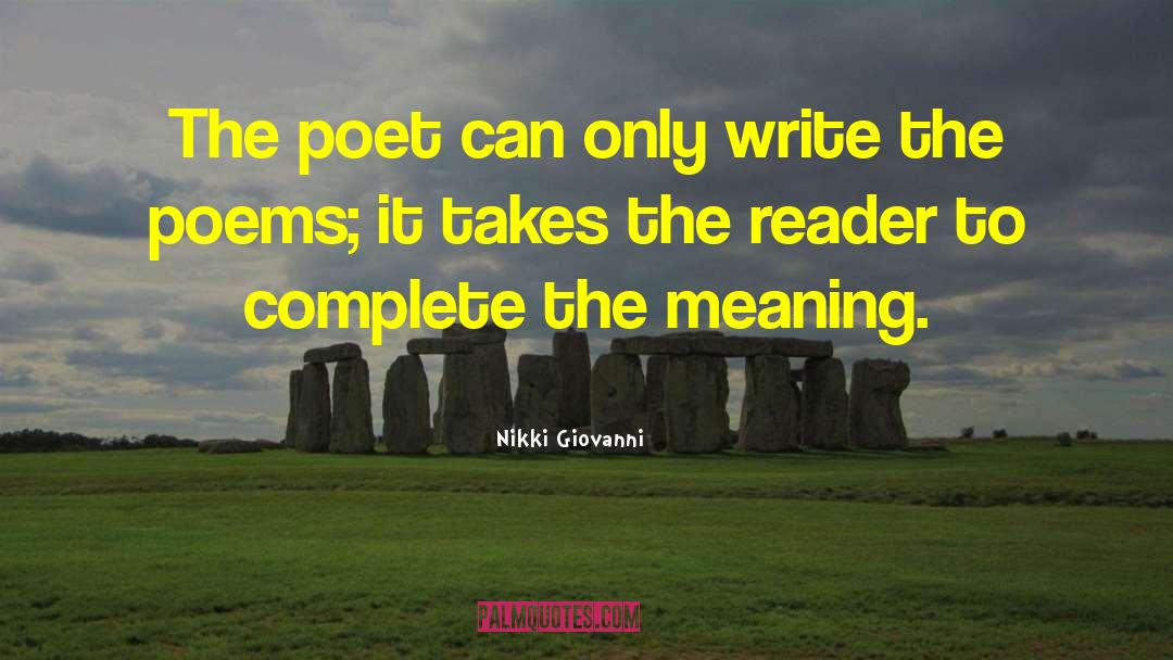 Filipino Poet quotes by Nikki Giovanni