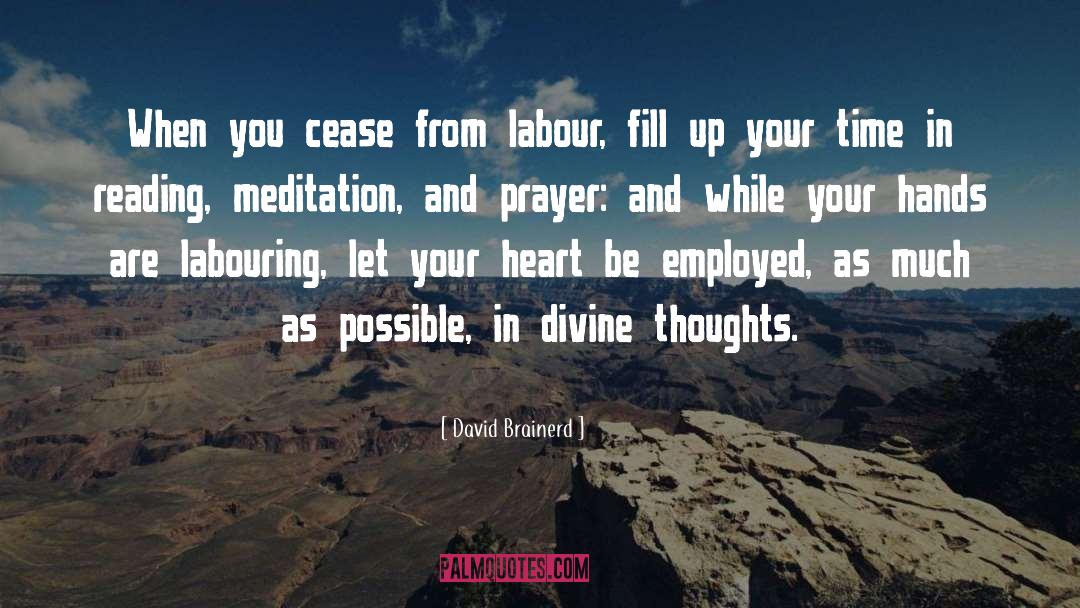 Fill quotes by David Brainerd
