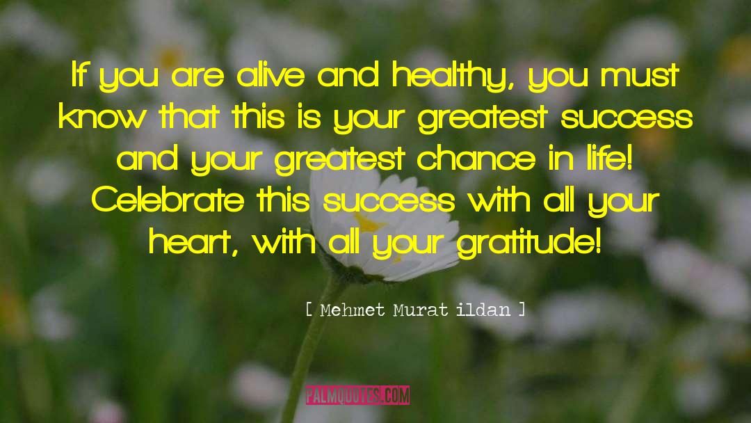 Fill Your Heart With Gratitude quotes by Mehmet Murat Ildan