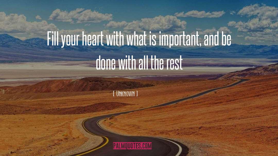Fill Your Heart With Gratitude quotes by Unknown