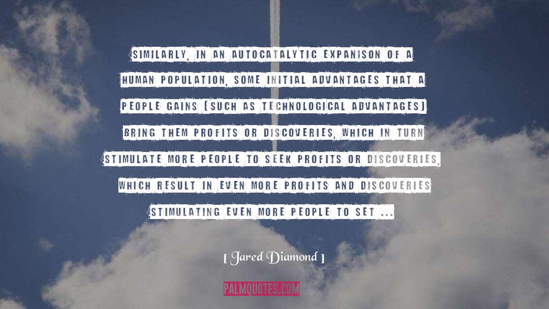 Filled Up quotes by Jared Diamond