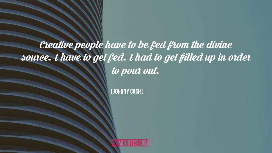 Filled Up quotes by Johnny Cash