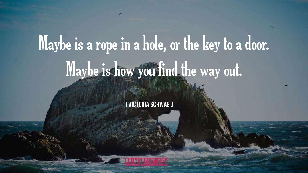 Filling A Hole quotes by Victoria Schwab