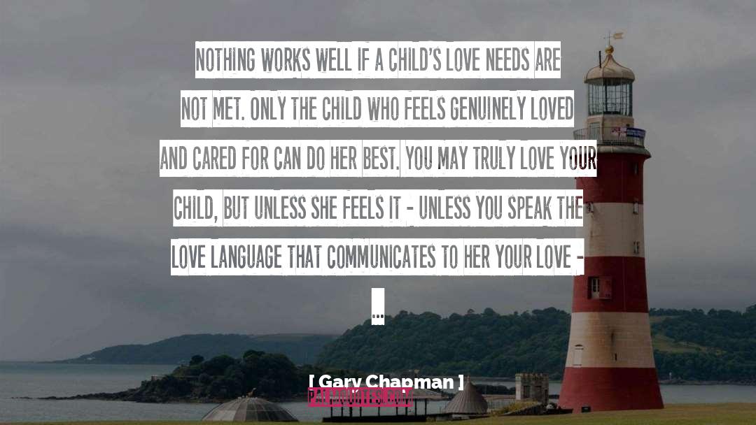 Filling Love quotes by Gary Chapman