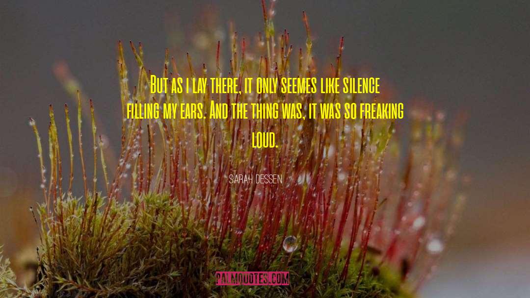 Filling quotes by Sarah Dessen