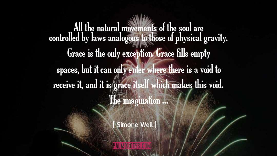 Filling Up quotes by Simone Weil
