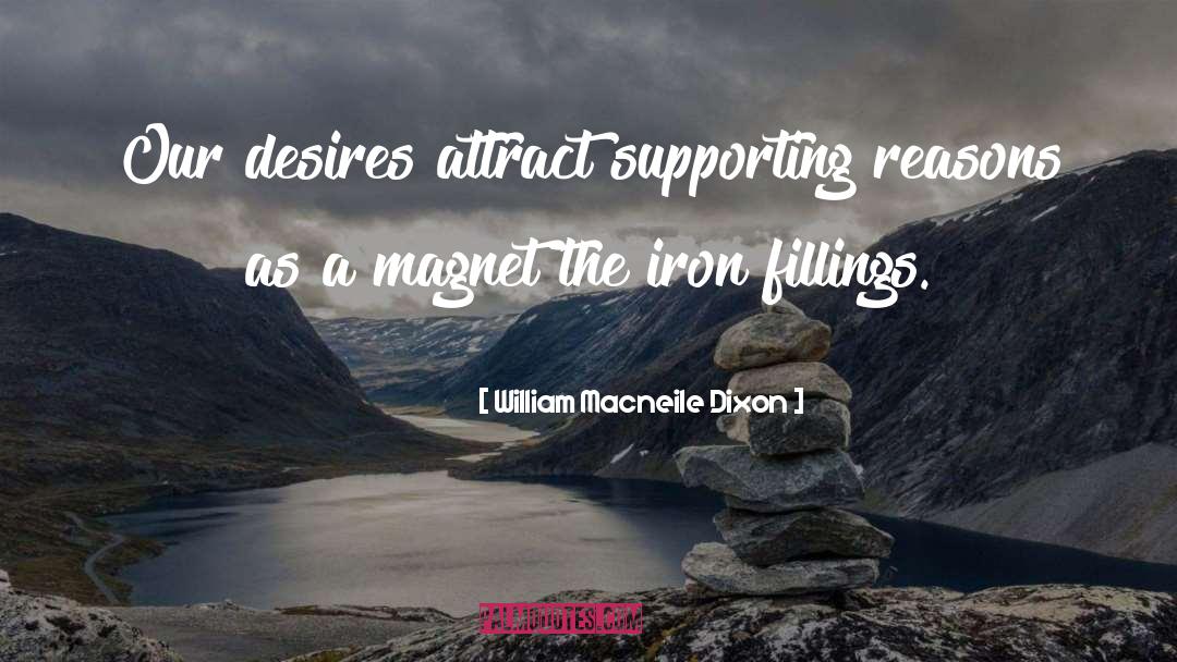 Fillings quotes by William Macneile Dixon