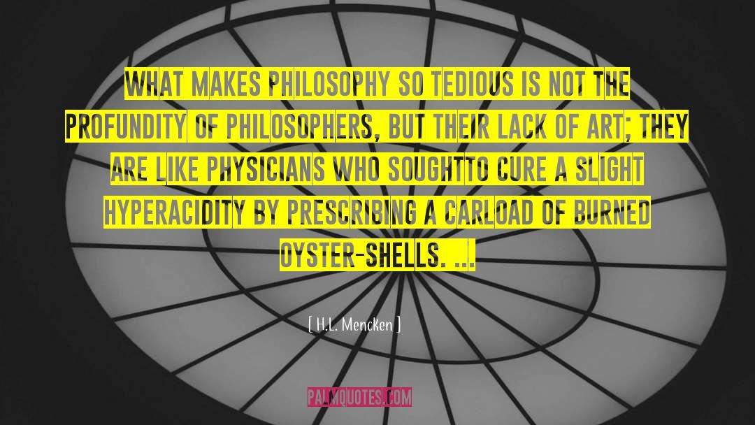 Fillo Shells quotes by H.L. Mencken