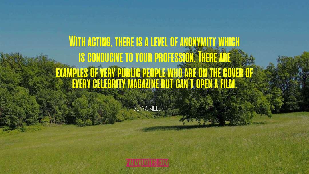 Film Acting quotes by Sienna Miller