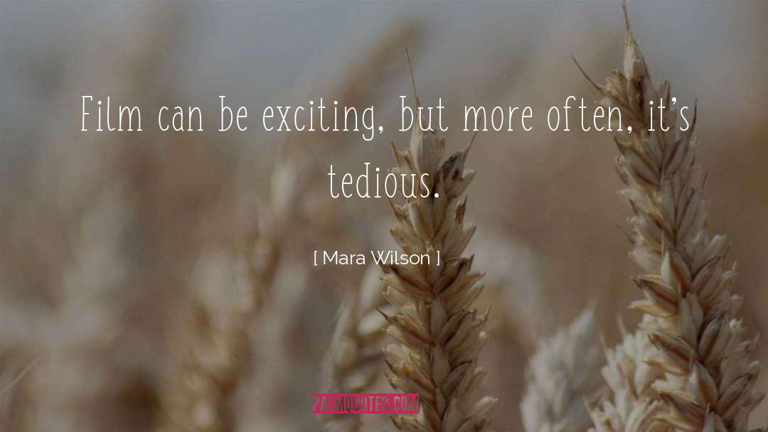 Film Acting quotes by Mara Wilson