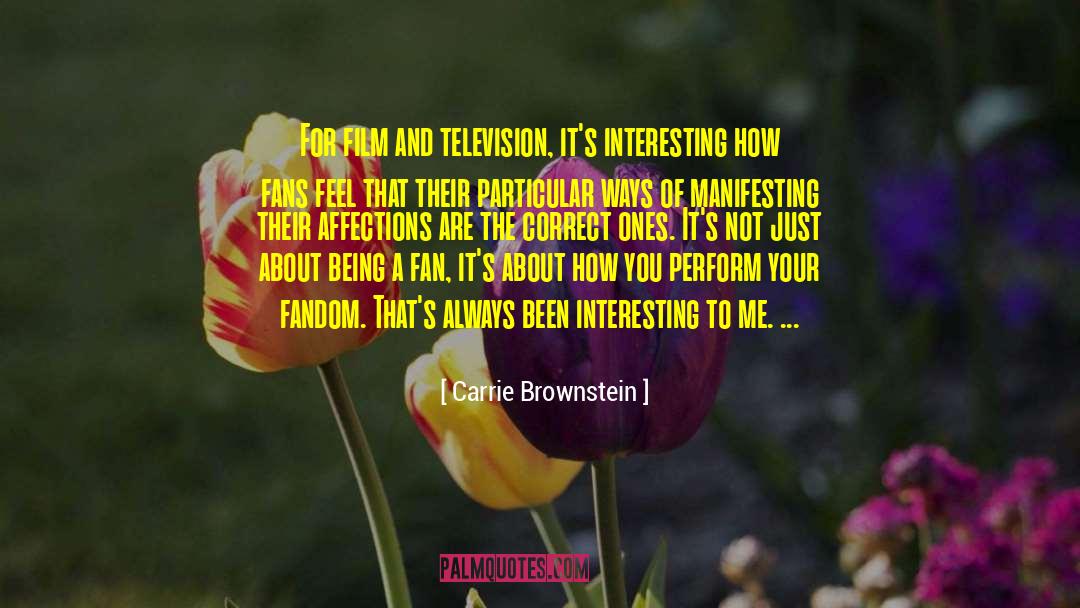 Film And Television quotes by Carrie Brownstein