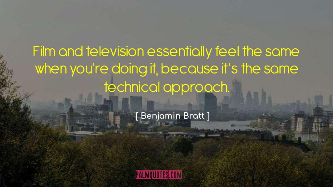 Film And Television quotes by Benjamin Bratt