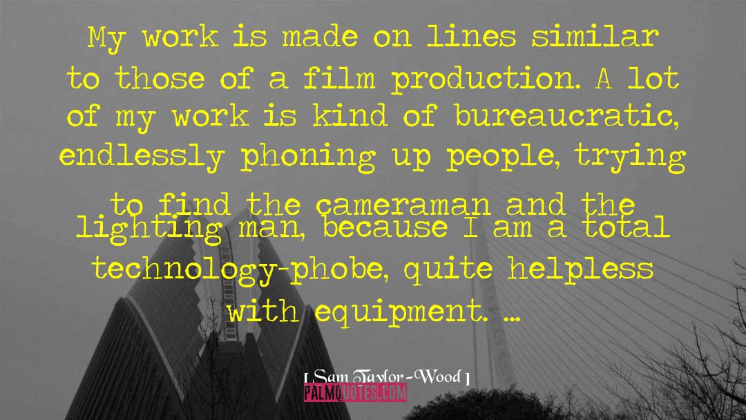 Film And Television quotes by Sam Taylor-Wood