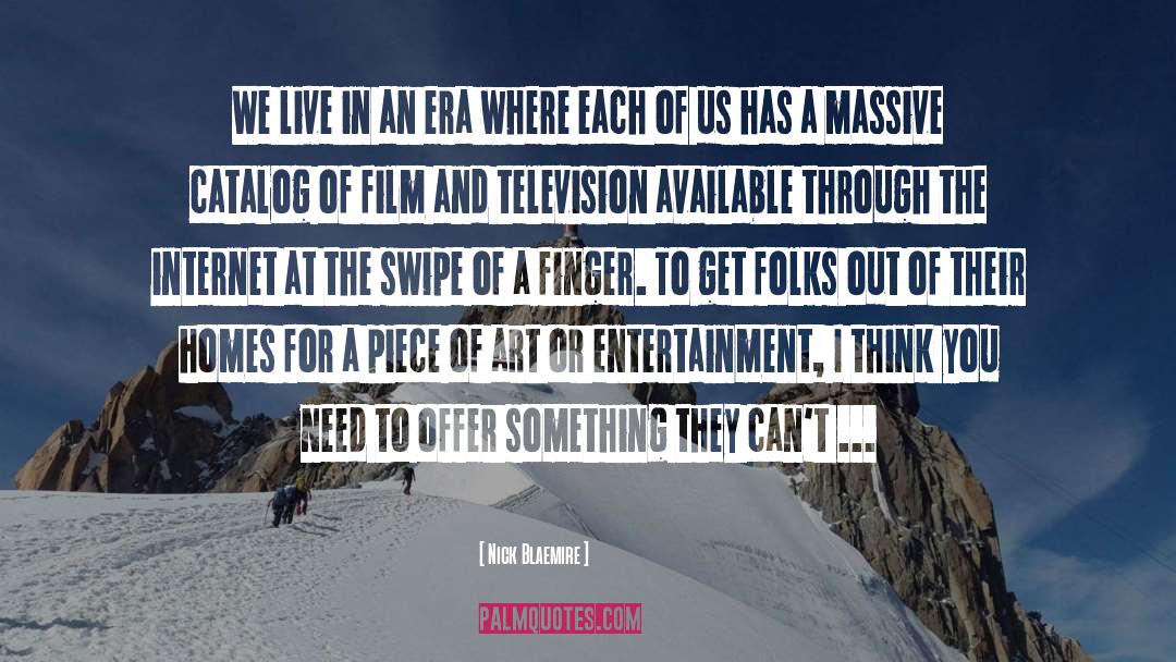 Film And Television quotes by Nick Blaemire