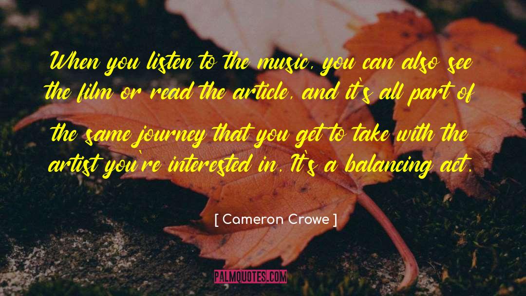 Film Composers quotes by Cameron Crowe