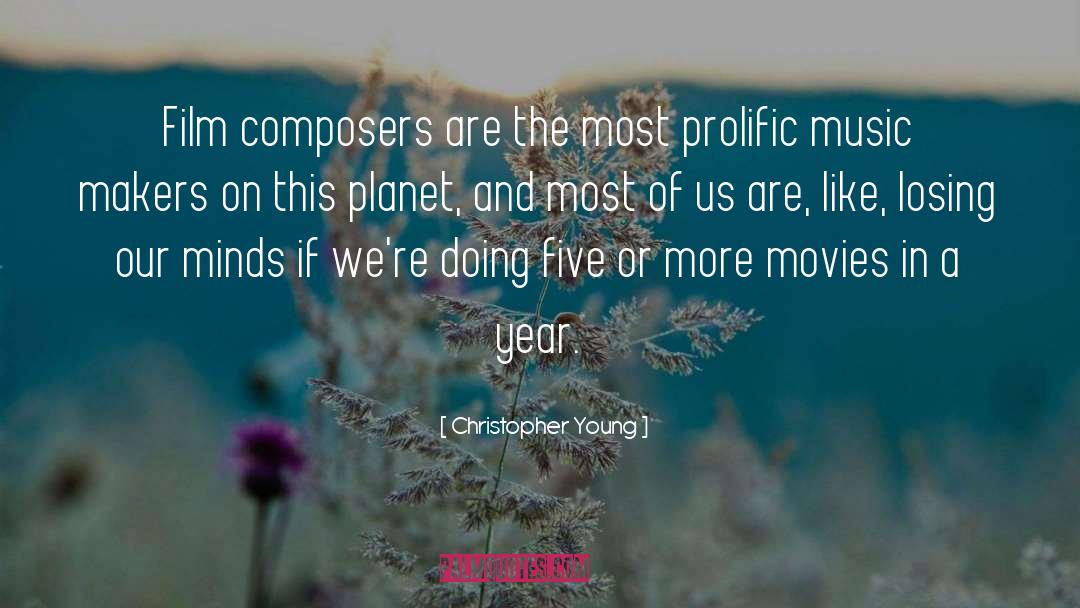 Film Composers quotes by Christopher Young