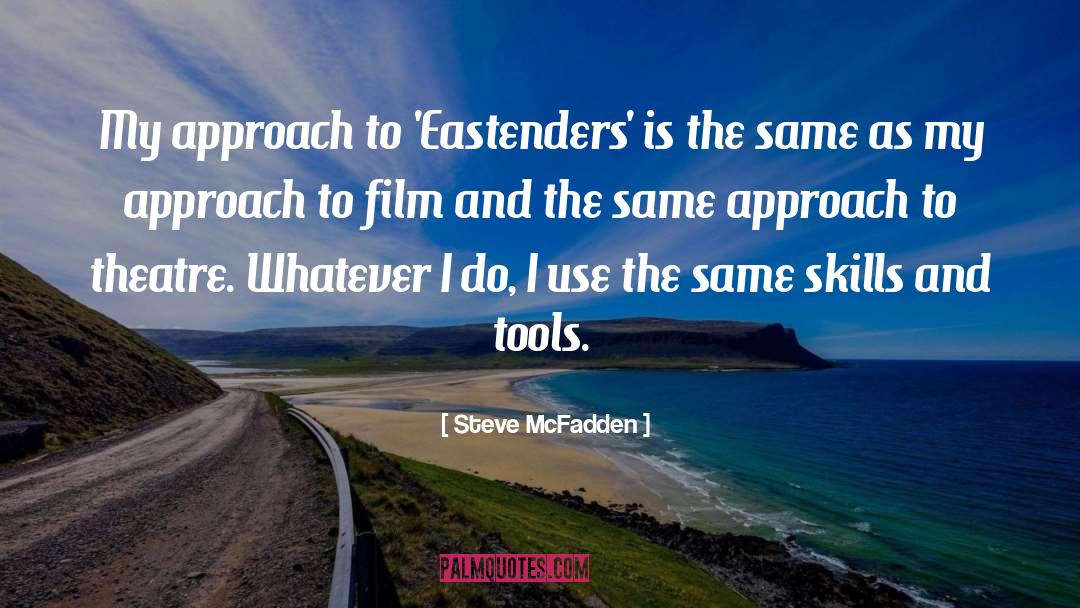 Film Directing quotes by Steve McFadden