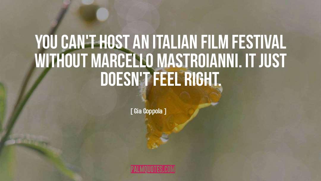 Film Festival quotes by Gia Coppola