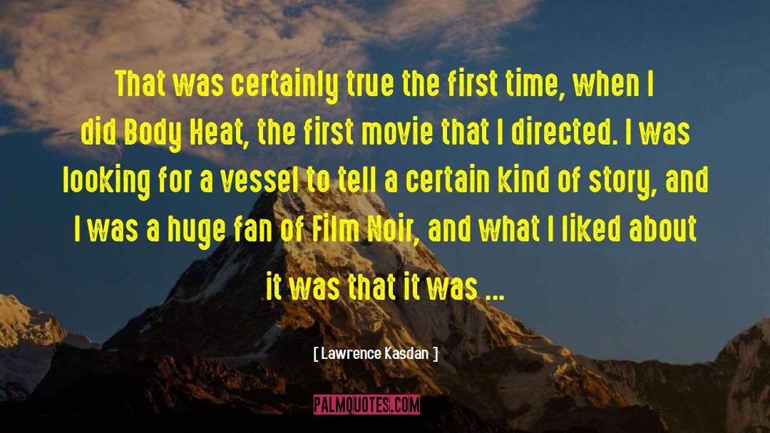 Film Festivals quotes by Lawrence Kasdan