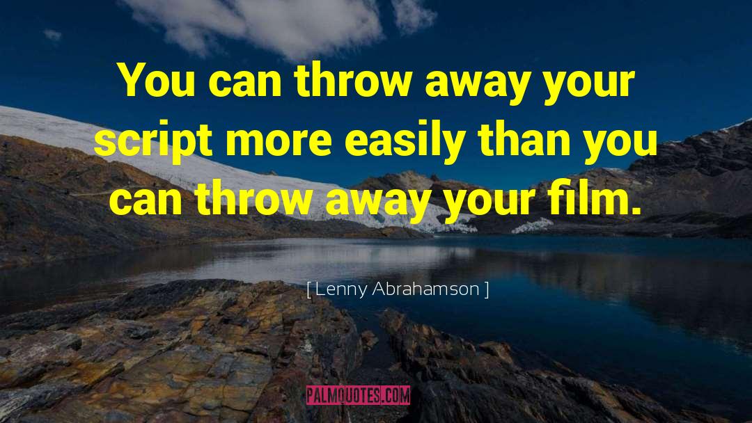 Film Festivals quotes by Lenny Abrahamson