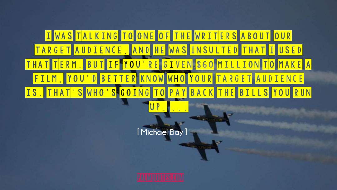 Film History quotes by Michael Bay