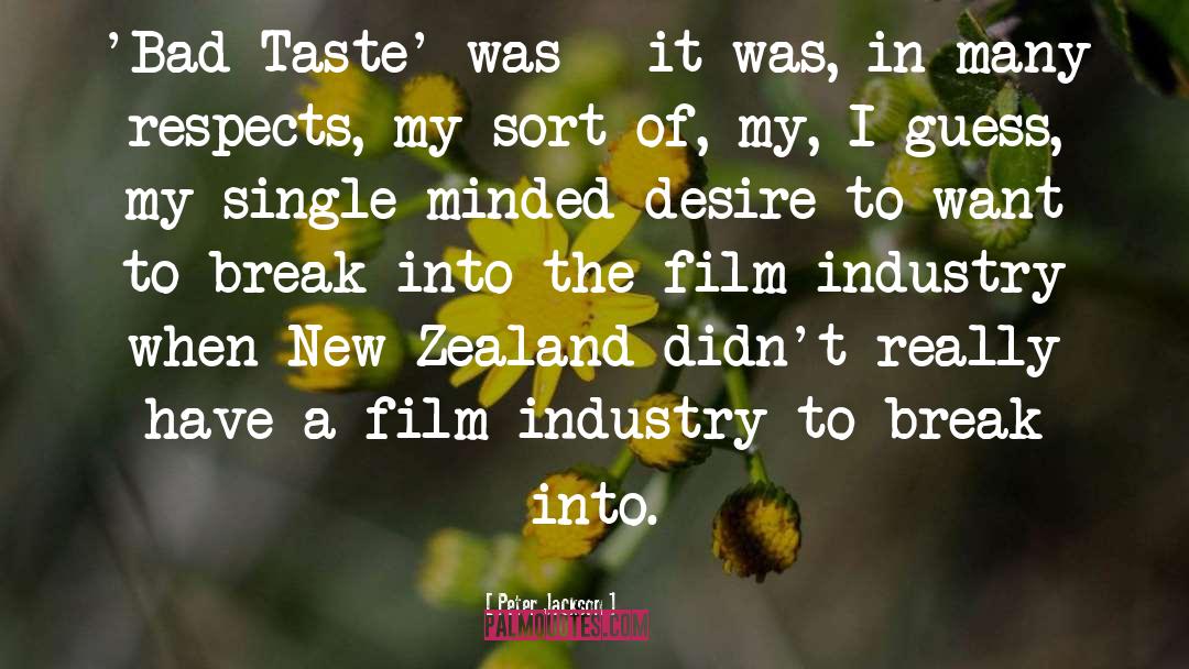 Film Industry quotes by Peter Jackson