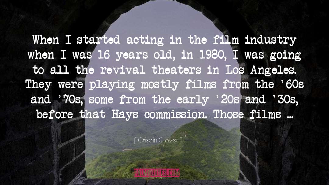 Film Industry quotes by Crispin Glover