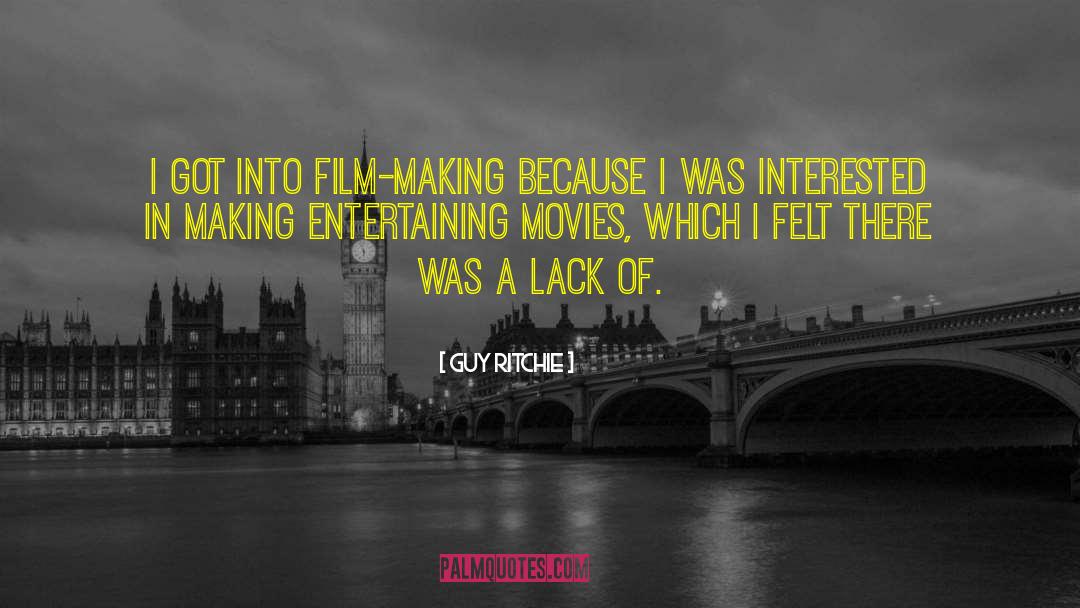 Film Making quotes by Guy Ritchie