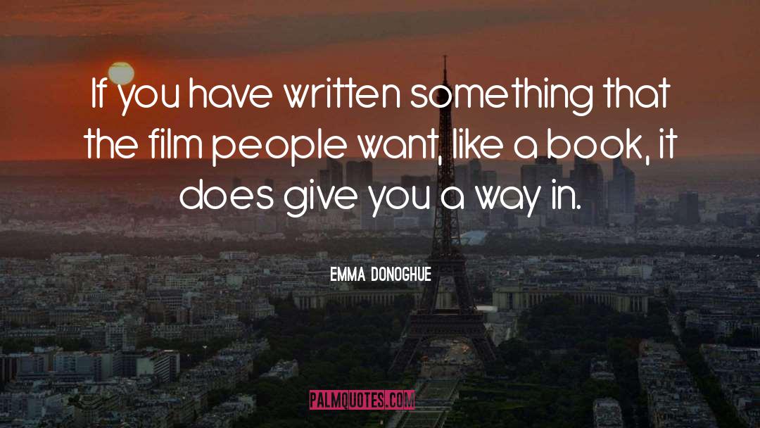 Film quotes by Emma Donoghue