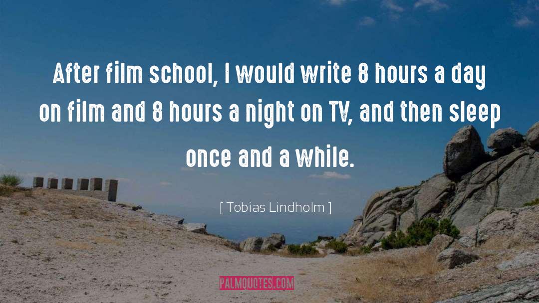 Film School quotes by Tobias Lindholm